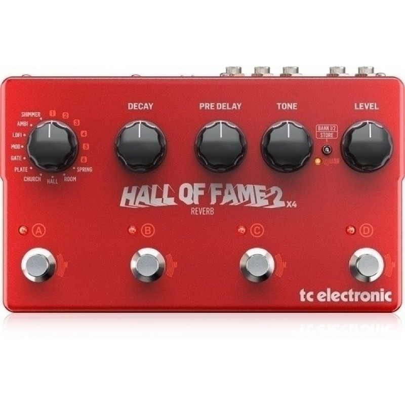 TC Electronic Hall of Fame 2 X4 Reverb - ģitāras efekts