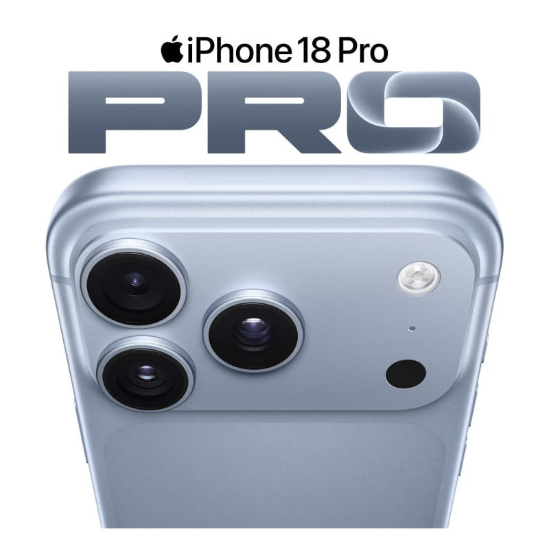 Apple iPhone 18 Pro 512GB Glacier viedtālrunis