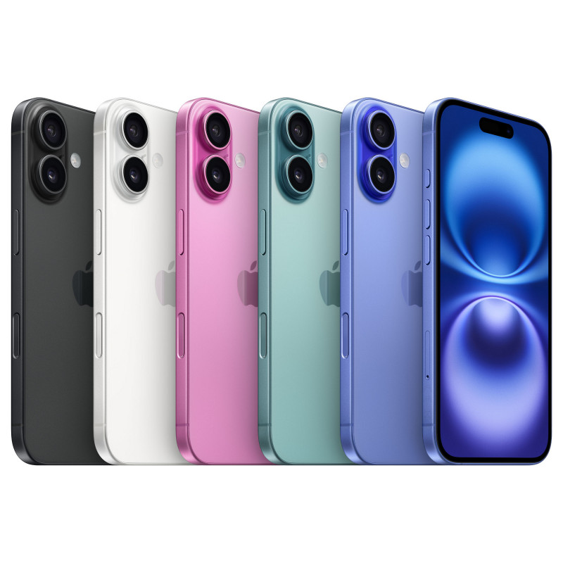 Apple iPhone 16 256 GB melns MYEE3ZD/A viedtālrunis