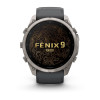 Garmin Fenix 9 Pro – 51mm titāna viedpulkstenis ar grafīta/melno silikona siksniņu