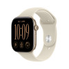 Apple Watch Series 12 GPS 46 mm Light Gold alumīnija korpuss ar smilškrāsas sporta siksniņu, S/M