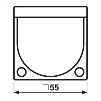 JUNG KNX automātiskais slēdzis 2,20 m Universal A3281-1WW