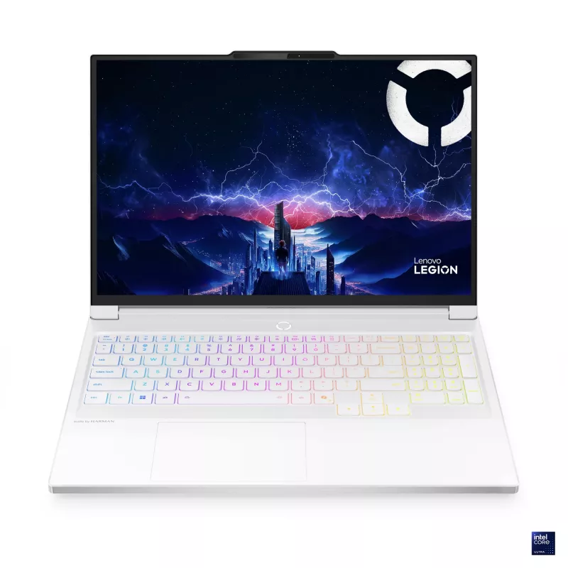 Lenovo Legion 7 16IAX10 16 inch WQXGA OLED klēpjdators - Intel Core Ultra 9 275HX, 32GB RAM, 1TB SSD, NVIDIA GeForce RTX 5060 8GB, Windows 11 Home, Glacier White