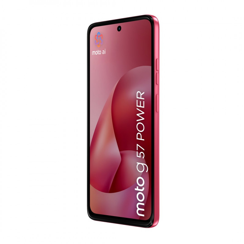 Motorola moto g57 power 5G viedtālrunis 12GB/256GB, 6,72 inch, 7000 mAh, Dual SIM, Android 16, rozā