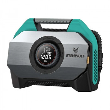 Etenwolf S6 bezvadu riepu piepūtējs, 11.03 bar, 19,200 mAh, zils