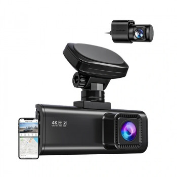 REDTIGER F7N Pro WiFi 4K + 1080p automašīnas videokamera