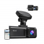REDTIGER F7N Pro WiFi 4K + 1080p automašīnas videokamera
