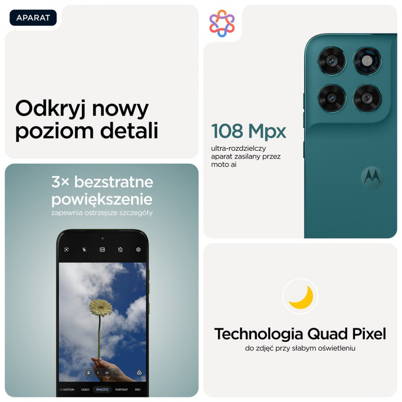 Motorola moto g77 17,3 cm (6,8) Hybrid Dual SIM Android 16.0 5G USB Type-C 8 GB 128 GB 5200 mAh zaļš viedtālrunis