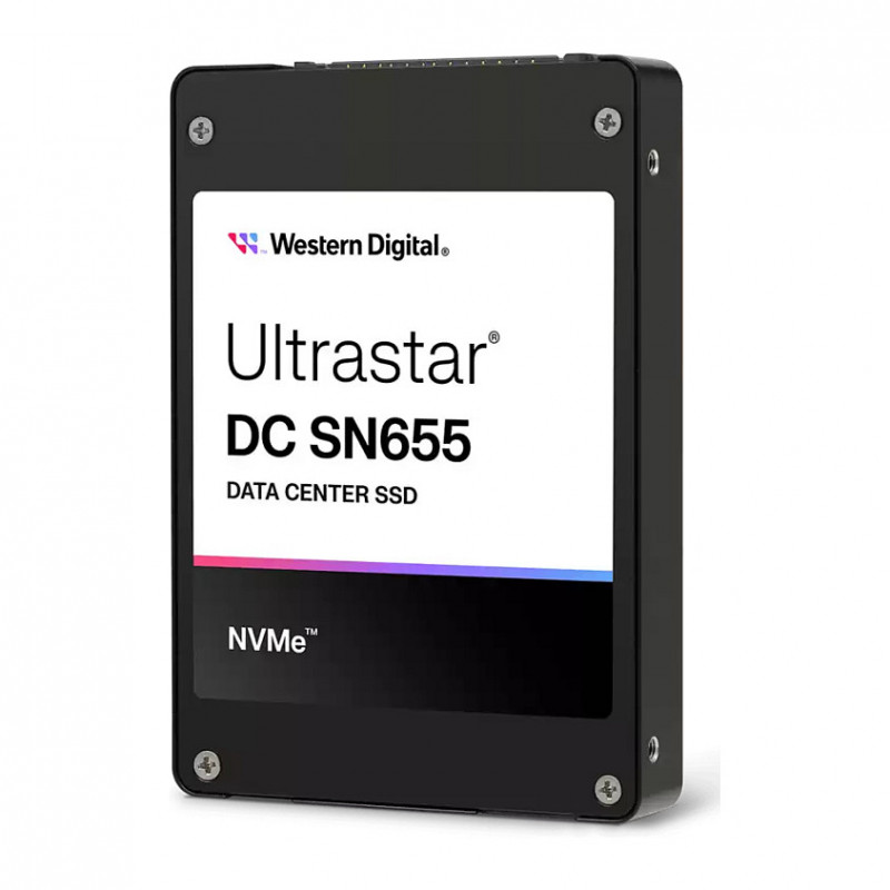 SanDisk WD DC SN655 15,36TB 2,5 inch PCIe 4.0 x4 NVMe uzņēmuma SSD (0TS2463)