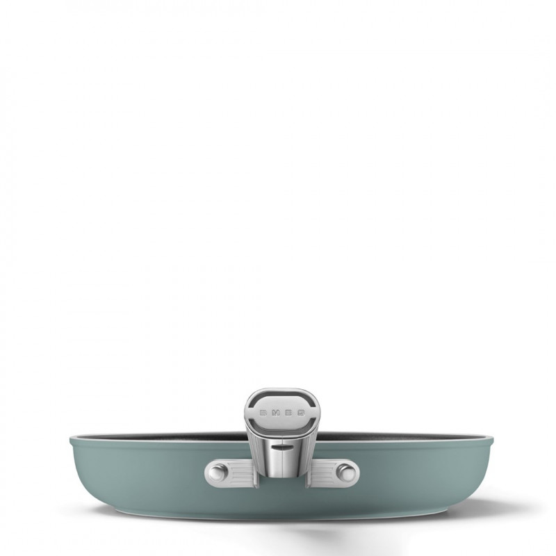 Smeg FPF2802EGM Panna, 28 cm, keramika, nerūsējošā tērauda rokturis, smaragdzaļa