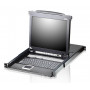 ATEN CL5708M 8 portu 17 inch LCD KVMP komutators, Nordic