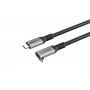Mercodan leņķa 90° USB-C kabelis, 5 m (580340439)