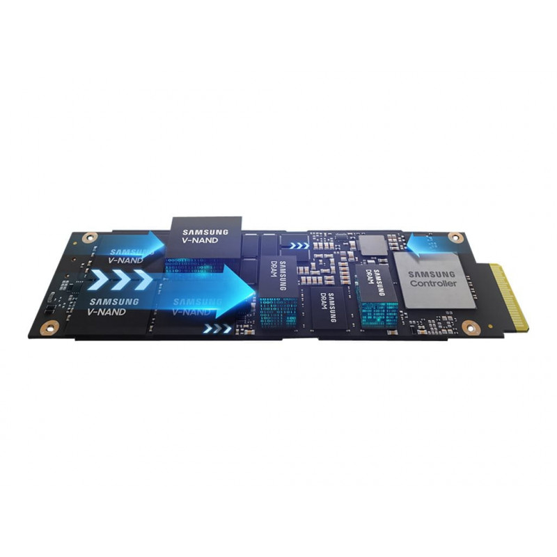 Samsung PM9A3 1,92TB 2,5 inch U.2 NVMe uzņēmuma SSD (MZQL21T9HCJR-00A07)