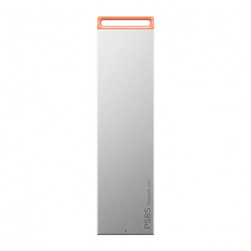 Lenovo PS8S 2TB pārnēsājamais ārējais SSD, USB 3.2 Gen 2, USB-C, vēsais pelēkais (4XB1T88413)