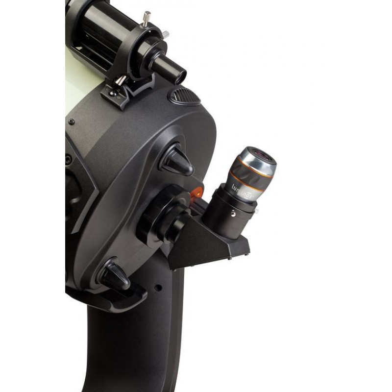 Celestron Luminos 15 mm teleskopa okulārs, 1,7 cm, melns/zils/oranžs/sudraba