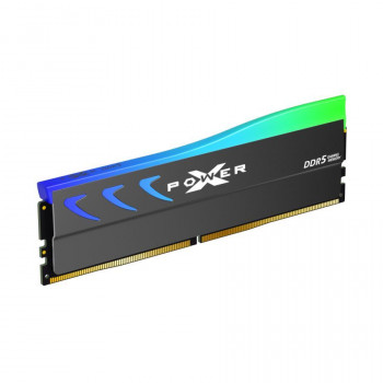 Silicon Power Storm RGB 32GB (2x16GB) DDR5 6000MHz CL36 atmiņas komplekts (SP032GXLWU60FFDK)