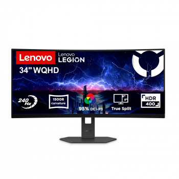Lenovo Legion 34W-2c 34 inch UWQHD 240Hz izliekts spēļu monitors (68F6GACBEU)