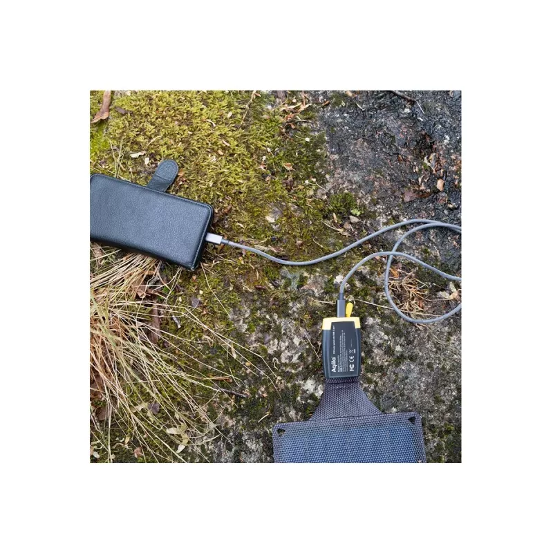Aqiila Sunbird P21 - salokāms saules lādētājs ar USB-C portu
