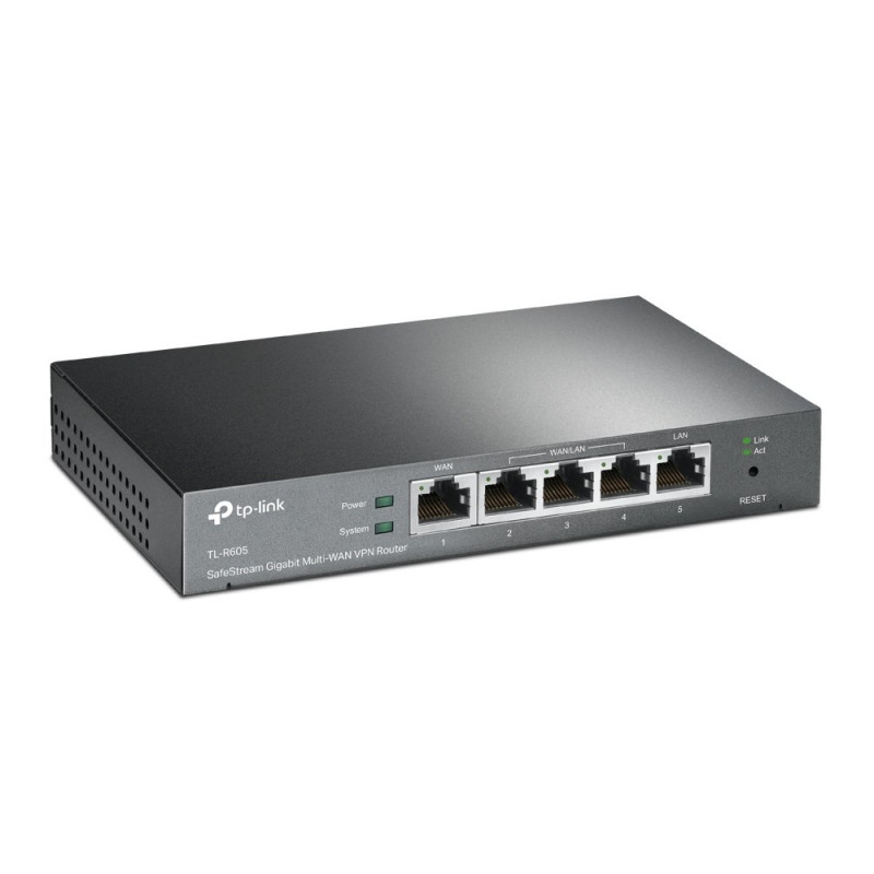 TP-Link TL-ER605 maršrutētājs VPN Multi-WAN Gigabit SafeStream