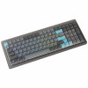 Ducky Cushion 98 spēļu tastatūra, 96%, US izkārtojums (ANSI), Shush sarkanie slēdži - Nickel (DKCUS2598-DSUSPHCC3H1)