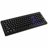Ducky Cushion 98 spēļu tastatūra, 96%, US izkārtojums (ANSI), Shush sarkanie slēdži - matēti melna