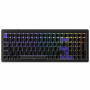 Ducky Cushion 98 spēļu tastatūra, 96%, US izkārtojums (ANSI), Shush zaļie slēdži - matēti melna