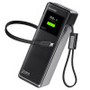 SHARGE HyperTower 170 pārnēsājamais akumulators, 25 000 mAh, 170 W, 4 vienā, melns