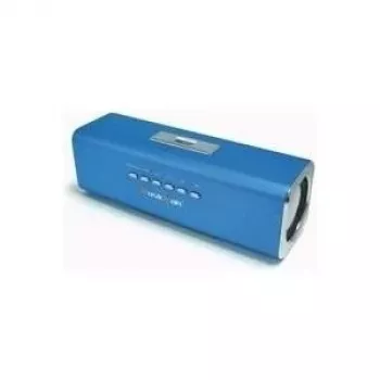 Technaxx Musicman aktīvās skaļruņi USB un SD ar akumulatoru zilā krāsā