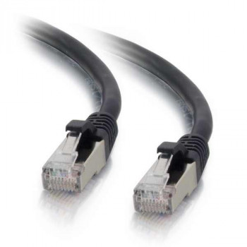 Mercodan Cat6a S/FTP savienojuma kabelis RJ45, 20 m, melns
