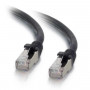 Mercodan Cat6a S/FTP savienojuma kabelis RJ45, 20 m, melns