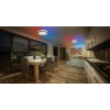 Osram SMART+ WiFi Orbis Magic sienas/griestu lampa 500 mm, RGB+TW, regulējama, 38 W - melna/balta