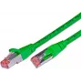 Wirewin Cat6a S/FTP savienojuma kabelis, 5 m, zaļš