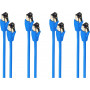 shiverpeaks BASIC-S Cat8.1 F/FTP tīkla kabelis RJ45, 1,5 m, zils, LSZH