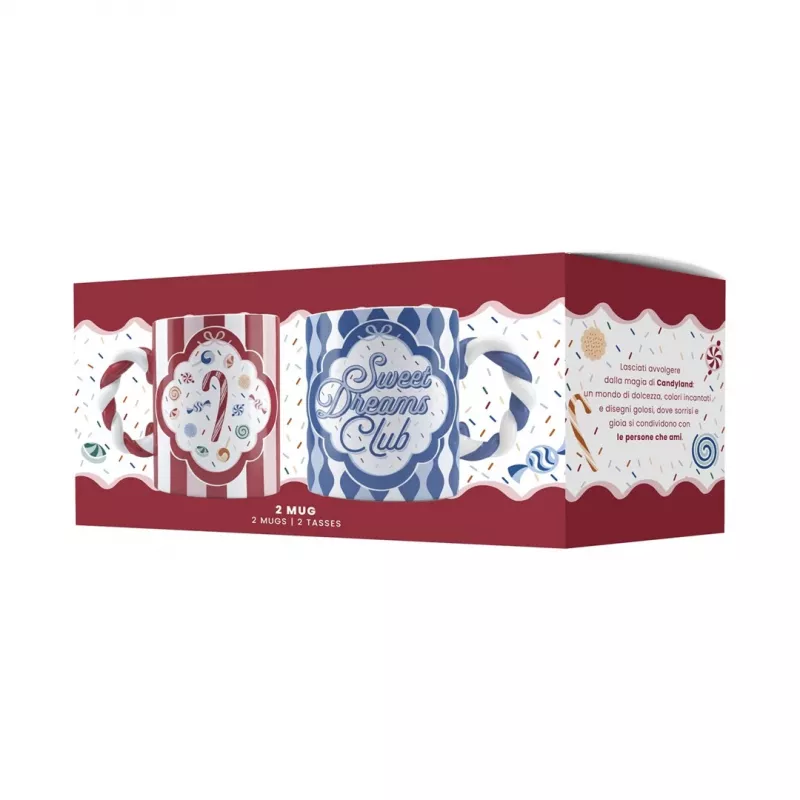 Bialetti Candyland krūzīšu komplekts, 2 gab. x 300 ml