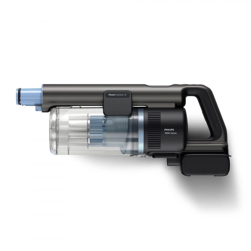 Philips Aqua 7000 XC7053/01 bezvadu mitrā un sausā uzkopšanas putekļsūcējs, melns