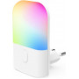Hama LED naktsgaismas krāsa, kontaktligzdā, krēslas sensors, krāsu maiņa, RGB