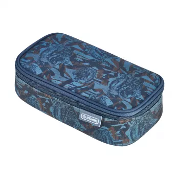 herlitz be.bag beatBox penālis Camo Tiger, poliesters, XXL rāvējslēdzēja galvenā nodalījums