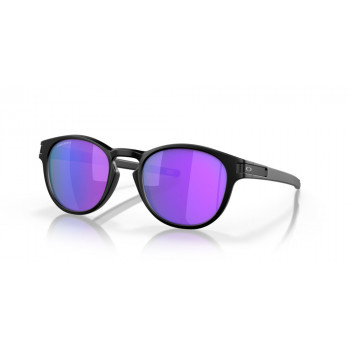 Oakley Latch saulesbrilles – Matte Black/Prizm Violet