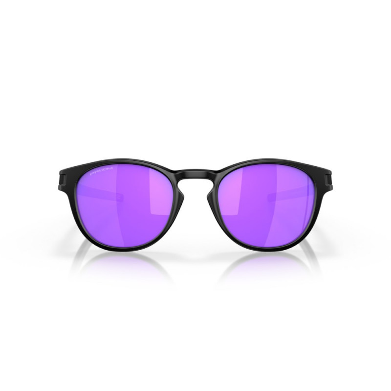 Oakley Latch saulesbrilles – Matte Black/Prizm Violet