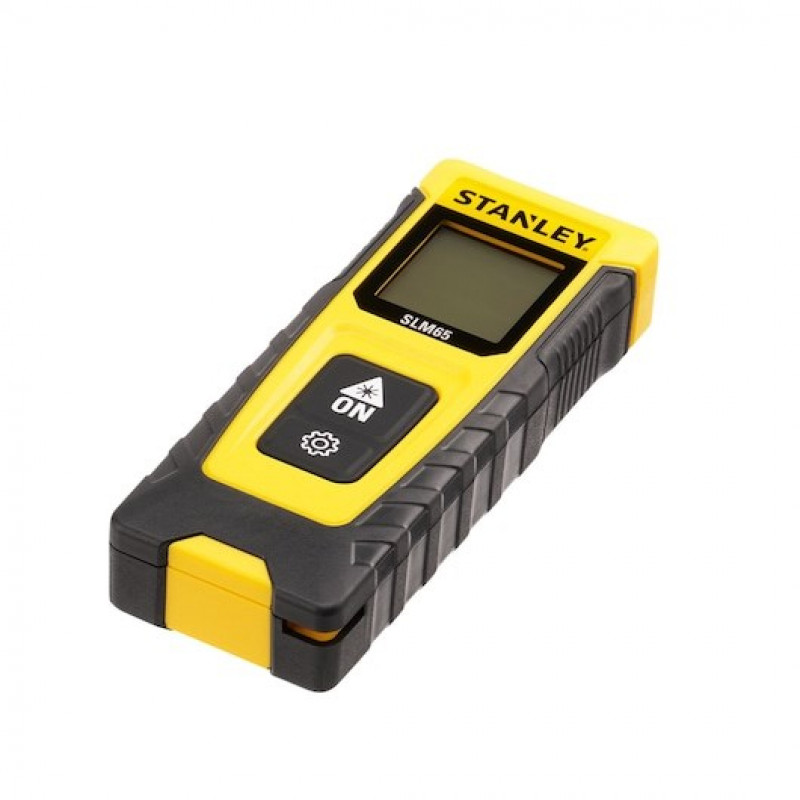 Stanley SLM65 lāzera attāluma mērītājs melns, dzeltens 20 m