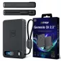 3mk incharge Genesis Qi2 25W bezvadu lādētājs + PD 45W ar iebūvētu USB-C kabeli, melns