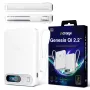 3mk incharge® Genesis Qi 2 25W bezvadu lādētājs + PD45W, ar iebūvētu USB-C kabeli, balts