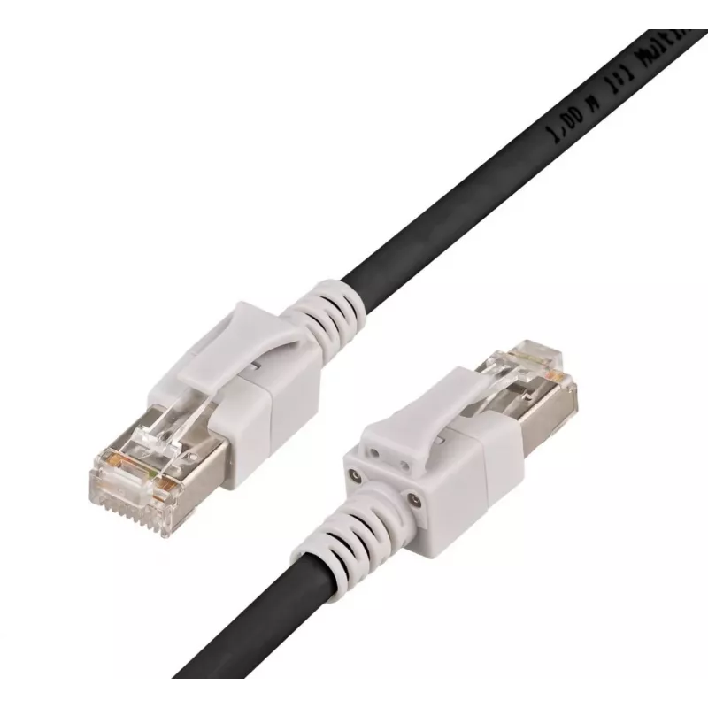 Wirewin Cat5e U/FTP savienojuma kabelis, 15 m, melns