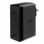 FSP 65W PD USB Type-C barošanas adapteris ar divu kontaktu kontaktdakšu