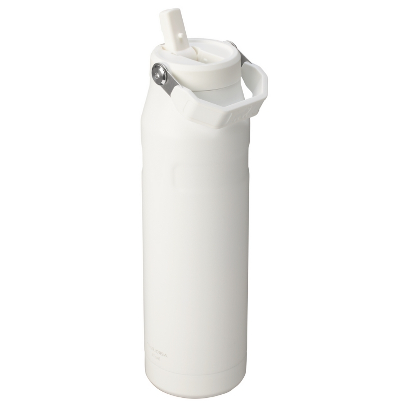 Stanley IceFlow Flip Straw 2.0 vakuuma termopudele, 1,06 l, balta