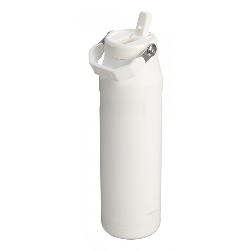 Stanley IceFlow Flip Straw 2.0 vakuuma termopudele, 1,06 l, balta
