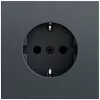 GIRA 418873 SCHUKO kontaktligzda System 70, antracīta