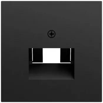 GIRA 027074 vāciņš UAE/IAE un tīkla kontaktligzdām, System 70, melns