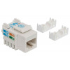 Intellinet 210355 Keystone modulis RJ45 UTP Cat5e, Punch-Down, balts