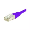 Exertis Connect Cat6 S/FTP savienojuma kabelis bez aizķeršanās RJ45, 10 m, violets